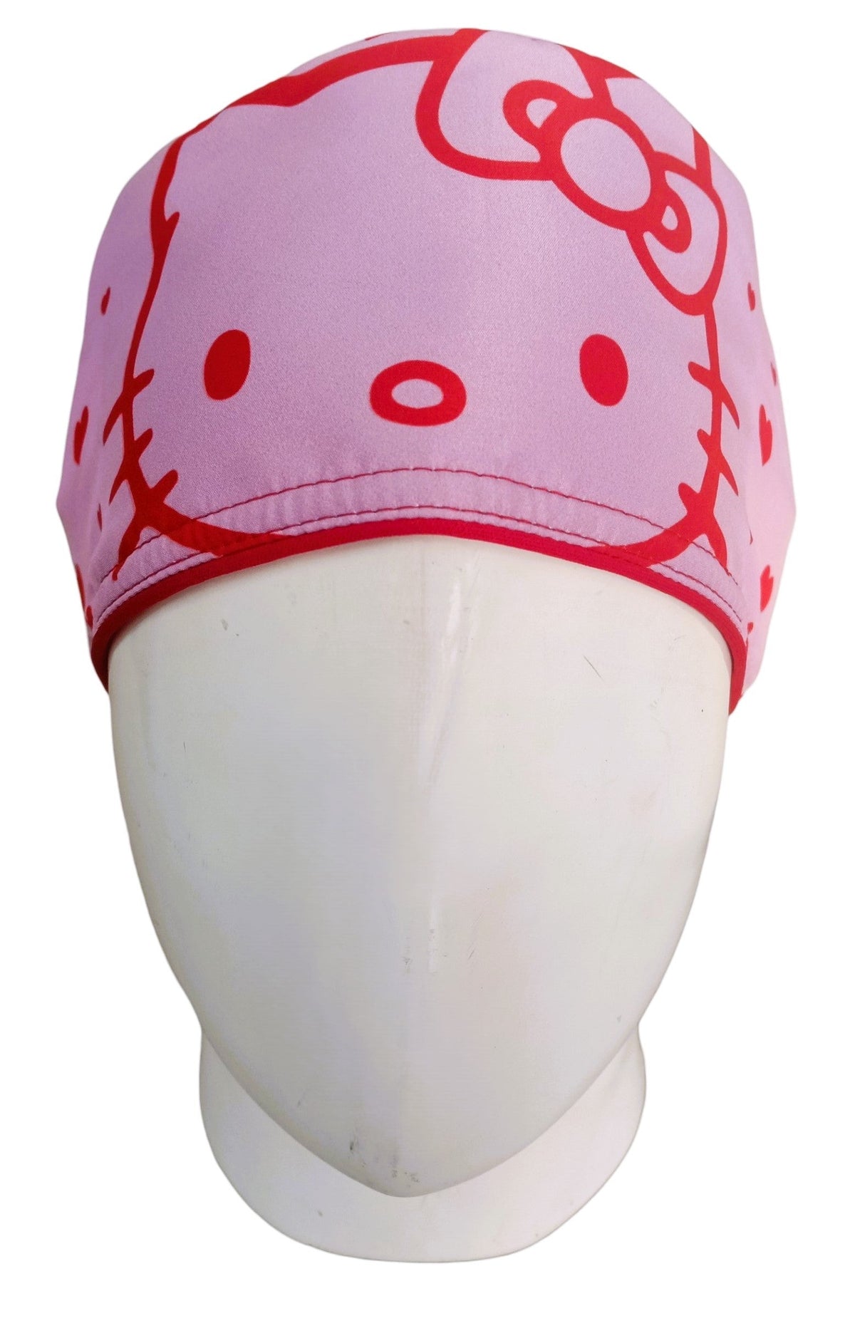 Gorro Quirúrgico Mujer y Portacarnet Hello Kitty Corazones - gorro antifluido para mujer Doctools - foto 3
