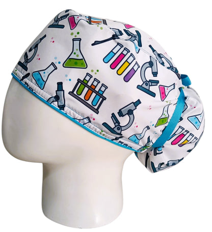 Gorro Quirúrgico Mujer y Portacarnet Laboratorio - gorro antifluido para mujer Doctools - foto 1