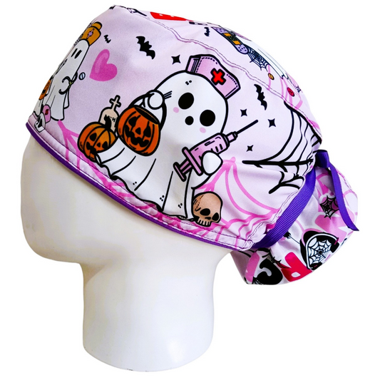 Gorro Quirúrgico Mujer y Portacarnet Enfermera Halloween - gorro antifluido para mujer Doctools - foto 1