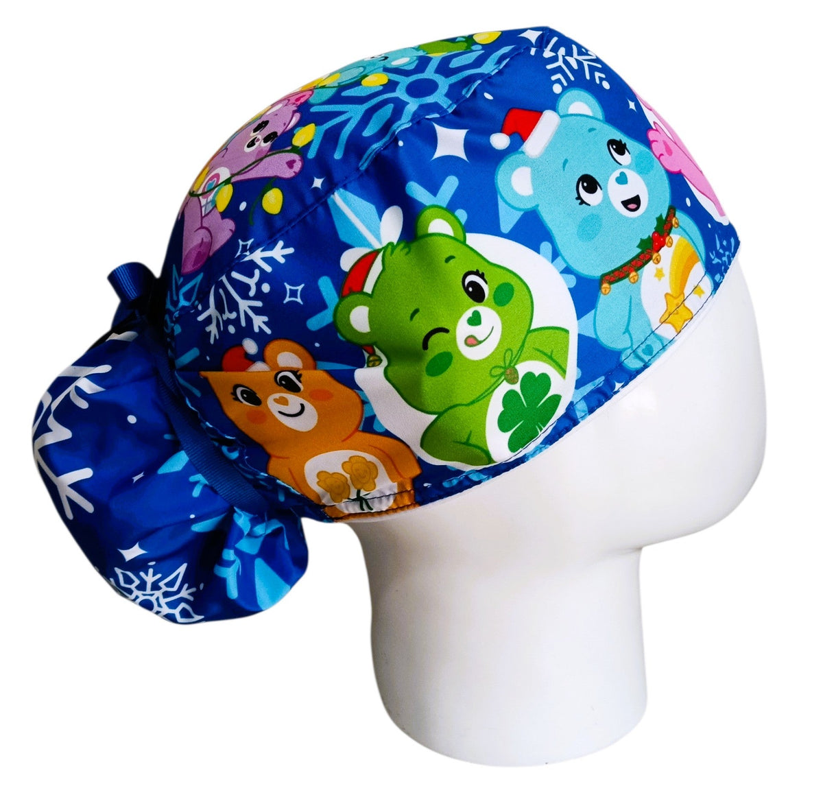Gorro Quirúrgico Mujer y Portacarnet Ositos Cariñositos Navidad - gorro antifluido para mujer Doctools - foto 2