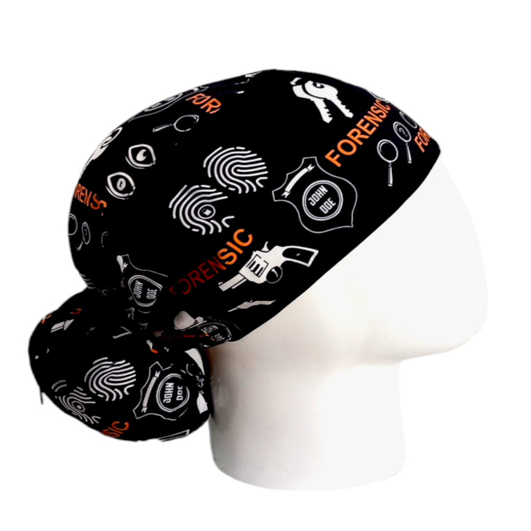 Gorro Quirúrgico Mujer y Portacarnet Forense - gorro antifluido para mujer Doctools - foto 2