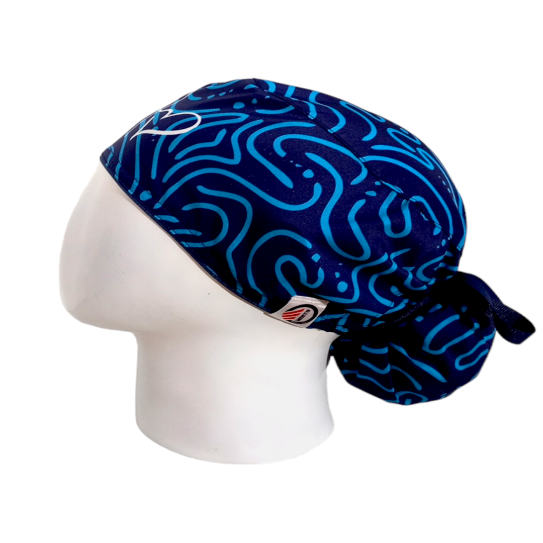 Gorro Quirúrgico Mujer y Portacarnet Fe Esperanza Amor - gorro antifluido para mujer Doctools - foto 1