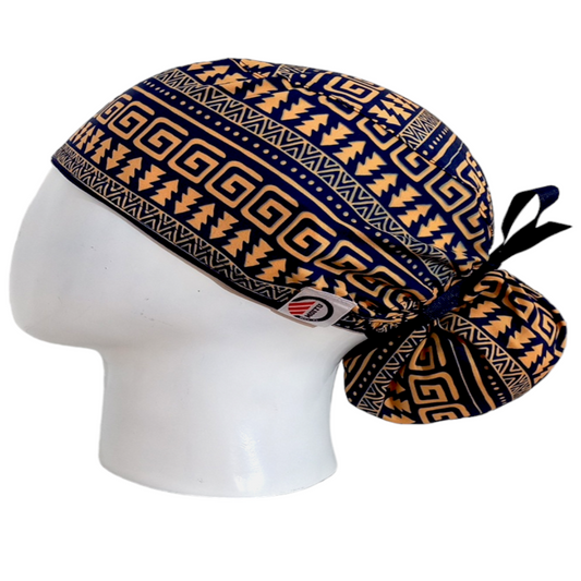 Gorro Quirúrgico Mujer y Portacarnet Étnico Mujer - gorro antifluido para mujer Doctools - foto 1
