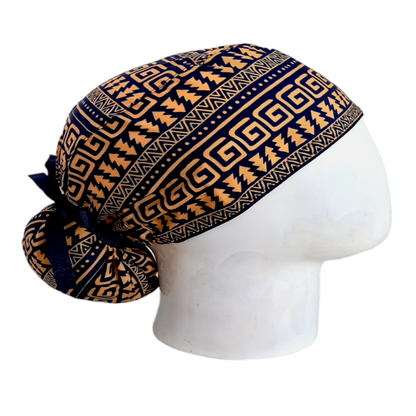Gorro Quirúrgico Mujer y Portacarnet Étnico Mujer - gorro antifluido para mujer Doctools - foto 2