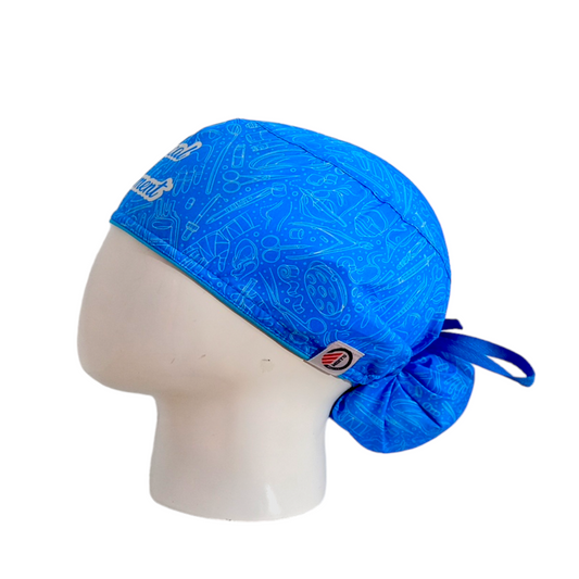 Gorro Quirúrgico Mujer y Portacarnet Surgery Cirugía - gorro antifluido para mujer Doctools - foto 1