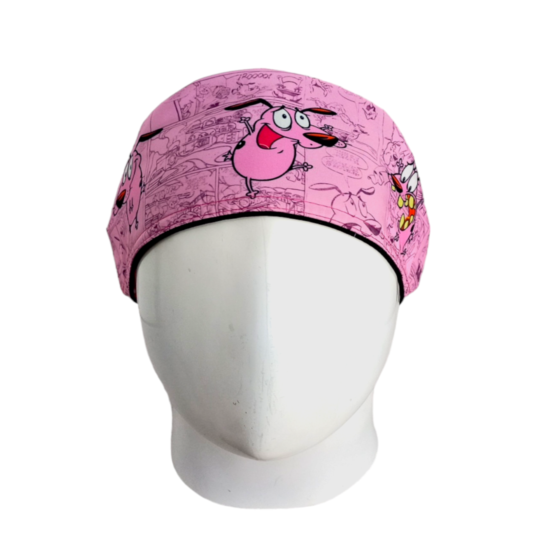 Gorro Quirúrgico Mujer y Portacarnet Coraje el Perro Cobarde - gorro antifluido para mujer Doctools - foto 3