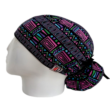 Gorro Quirúrgico Mujer y Portacarnet Surf de los 90 - gorro antifluido para mujer Doctools - foto 1