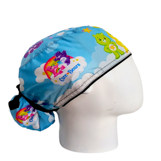 Gorro Quirúrgico Mujer y Portacarnet Ositos Cariñositos Care Bears - gorro antifluido para mujer Doctools - foto 2