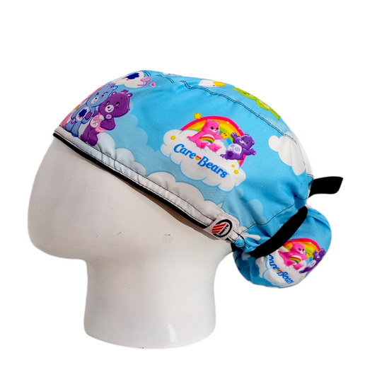 Gorro Quirúrgico Mujer y Portacarnet Ositos Cariñositos Care Bears - gorro antifluido para mujer Doctools - foto 1