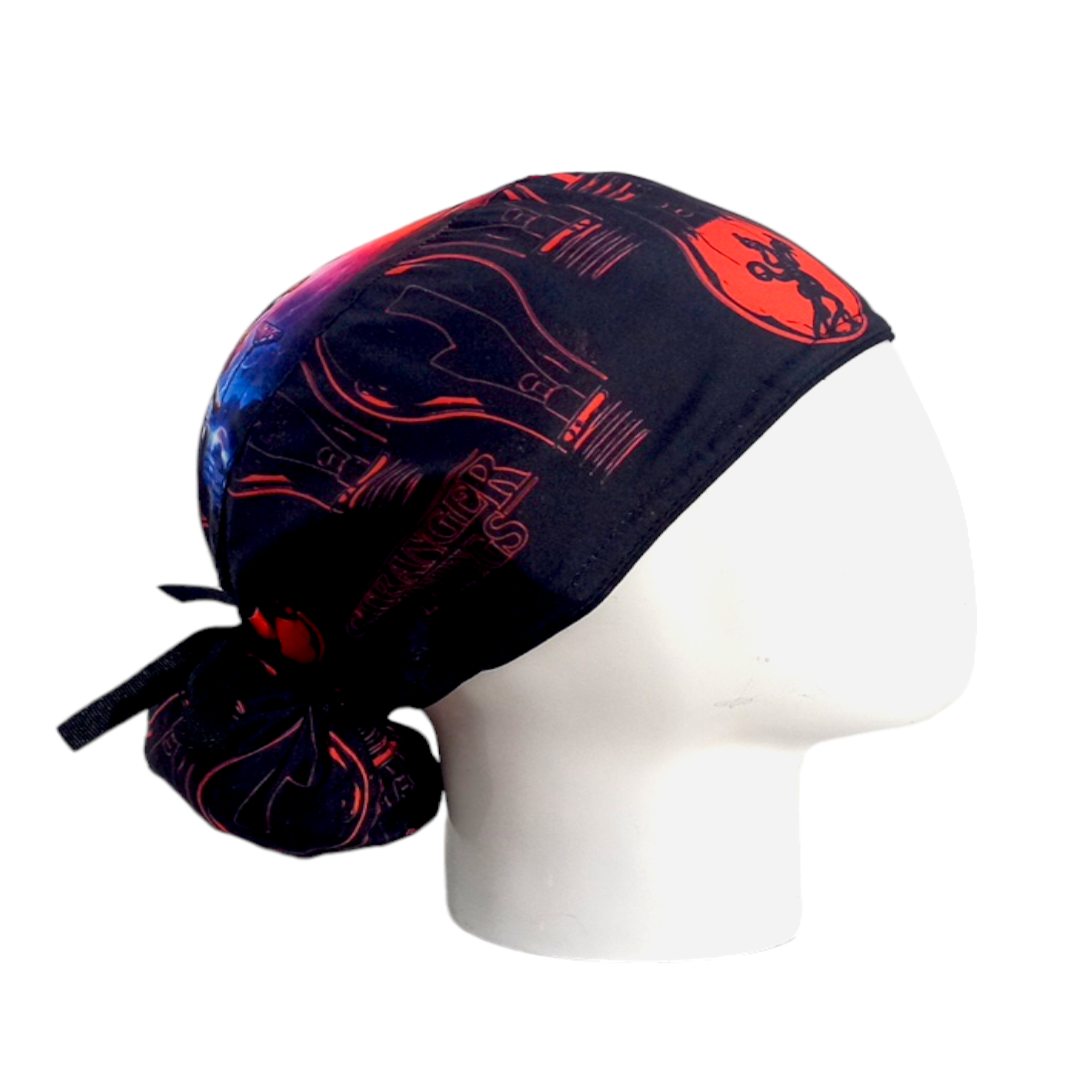 Gorro Quirúrgico Mujer y Portacarnet Stranger Things 2 - gorro antifluido para mujer Doctools - foto 2
