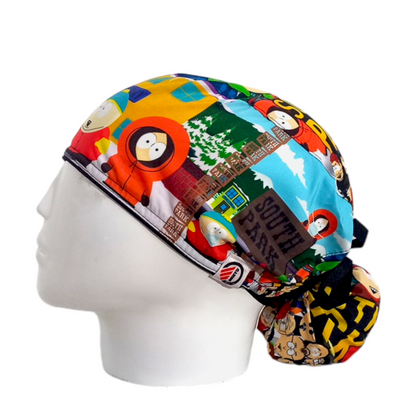 Gorro Quirúrgico Mujer y Portacarnet South Park - gorro antifluido para mujer Doctools - foto 1