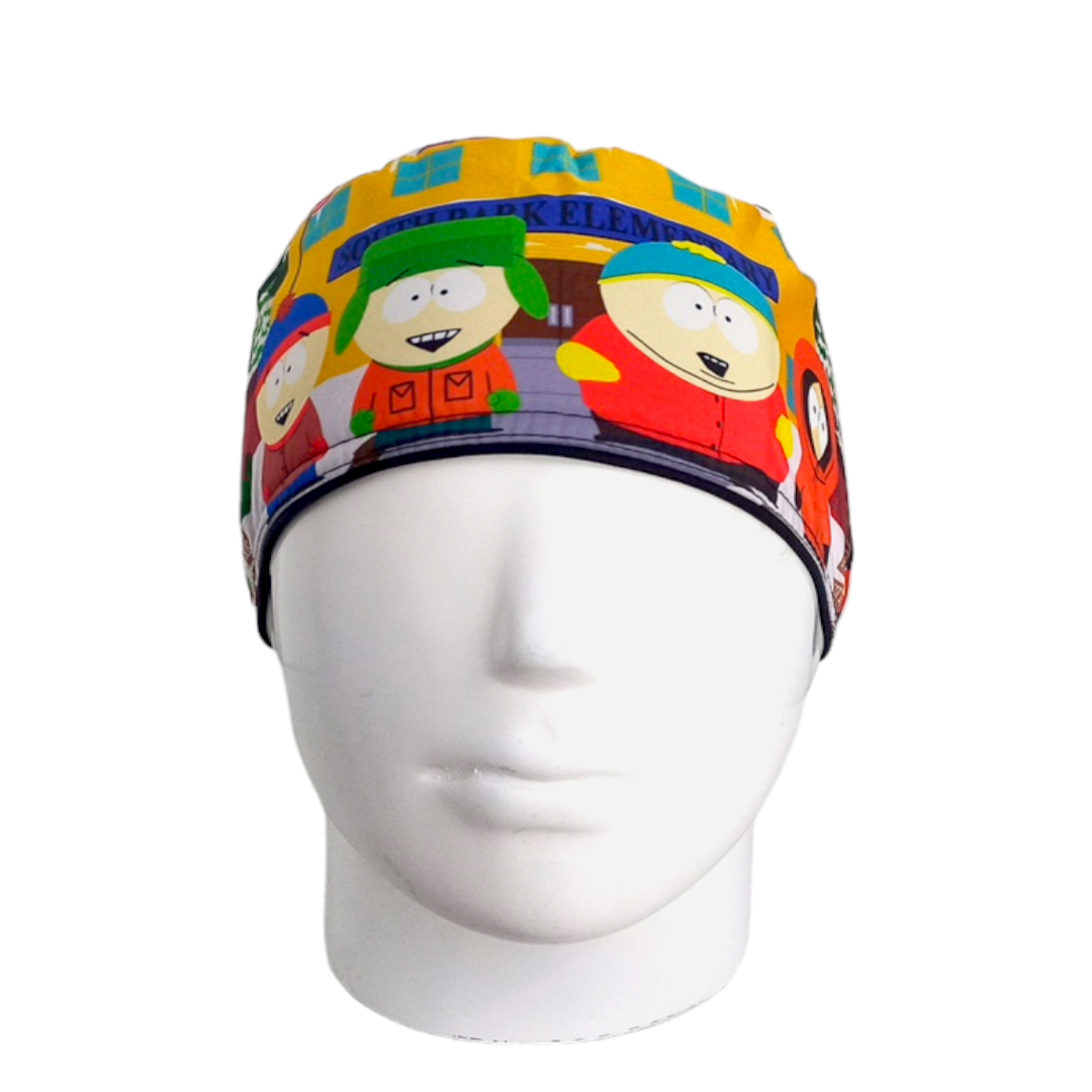 Gorro Quirúrgico Mujer y Portacarnet South Park - gorro antifluido para mujer Doctools - foto 3