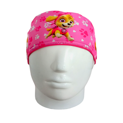 Gorro Quirúrgico Mujer y Portacarnet Sky Rosado Paw Patrol - gorro antifluido para mujer Doctools - foto 3