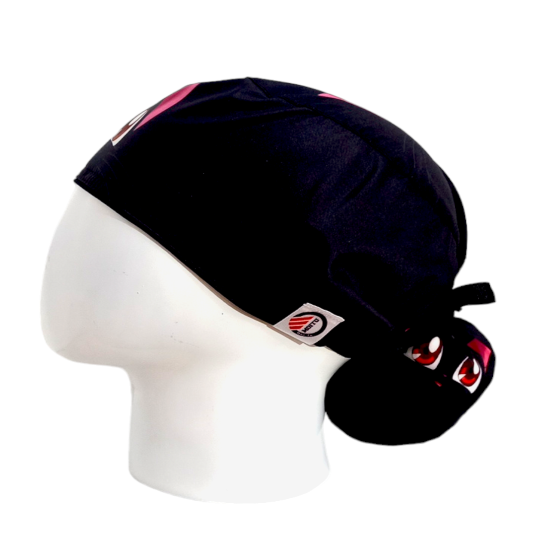 Gorro Quirúrgico Mujer y Portacarnet Luna Negra - gorro antifluido para mujer Doctools - foto 1
