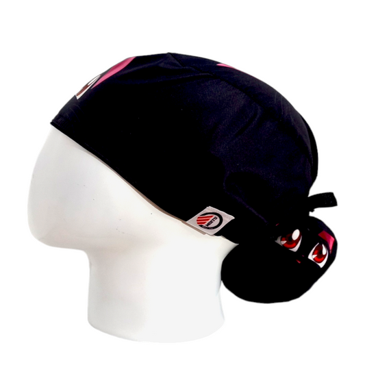 Gorro Quirúrgico Mujer y Portacarnet Luna Negra - gorro antifluido para mujer Doctools - foto 1