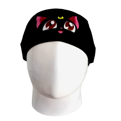 Gorro Quirúrgico Mujer y Portacarnet Luna Negra - gorro antifluido para mujer Doctools - foto 3
