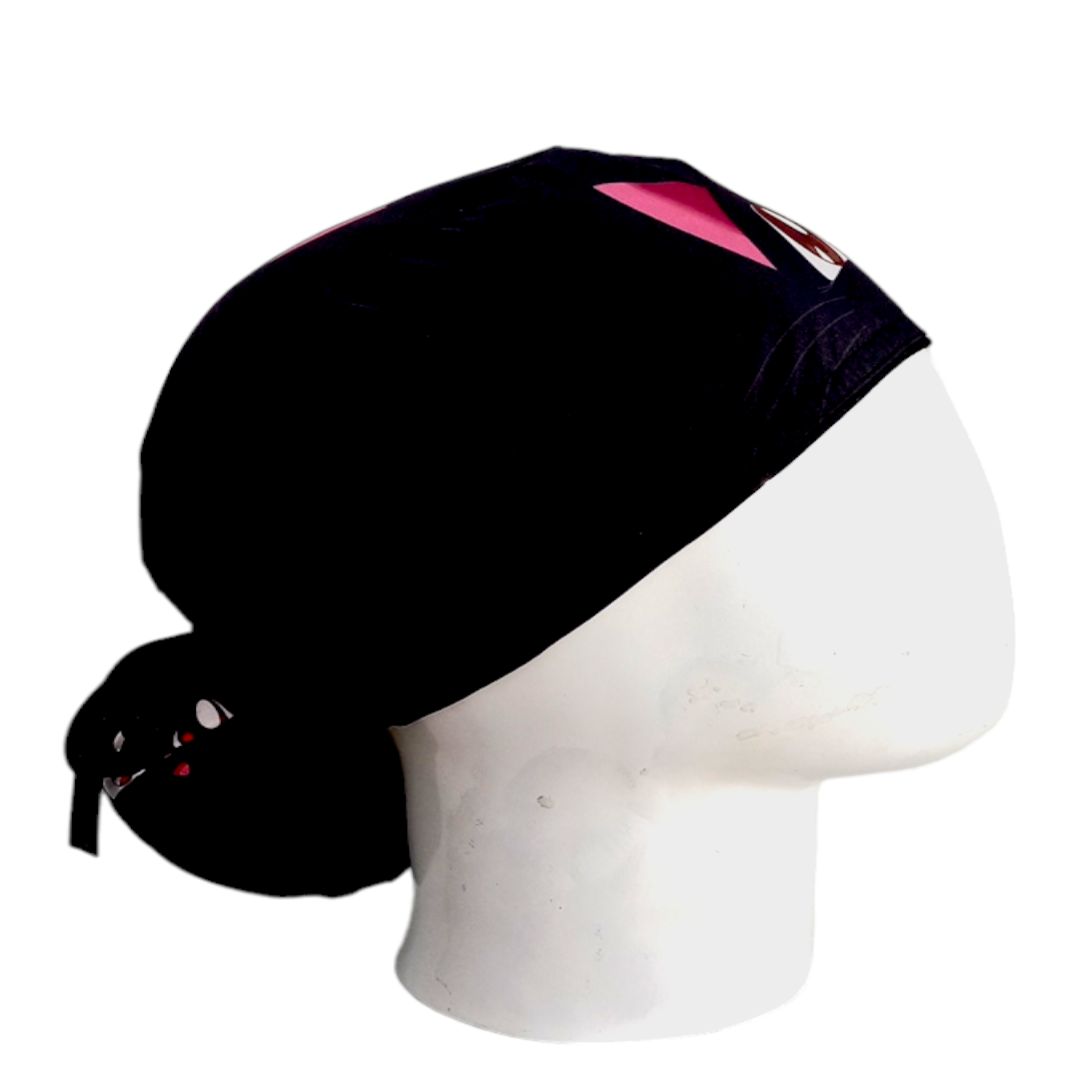 Gorro Quirúrgico Mujer y Portacarnet Luna Negra - gorro antifluido para mujer Doctools - foto 2