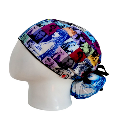 Gorro Quirúrgico Mujer y Portacarnet Taylor Swift - gorro antifluido para mujer Doctools - foto 1