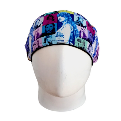 Gorro Quirúrgico Mujer y Portacarnet Taylor Swift - gorro antifluido para mujer Doctools - foto 3