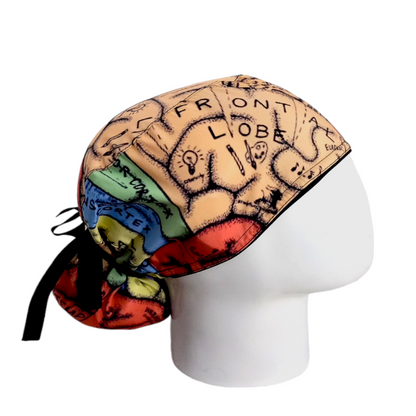Gorro Quirúrgico Mujer y Portacarnet Cerebelo - gorro antifluido para mujer Doctools - foto 2