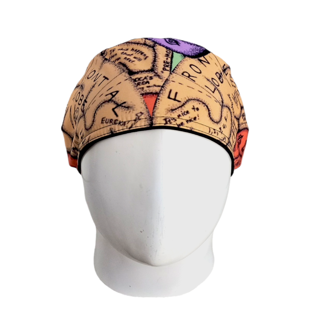Gorro Quirúrgico Mujer y Portacarnet Cerebelo - gorro antifluido para mujer Doctools - foto 3