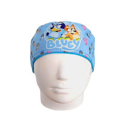 Gorro Quirúrgico Mujer y Portacarnet Bluey - gorro antifluido para mujer Doctools - foto 3