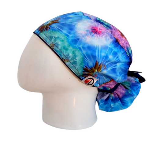 Gorro Quirúrgico Mujer y Portacarnet Diente de León - gorro antifluido para mujer Doctools - foto 1