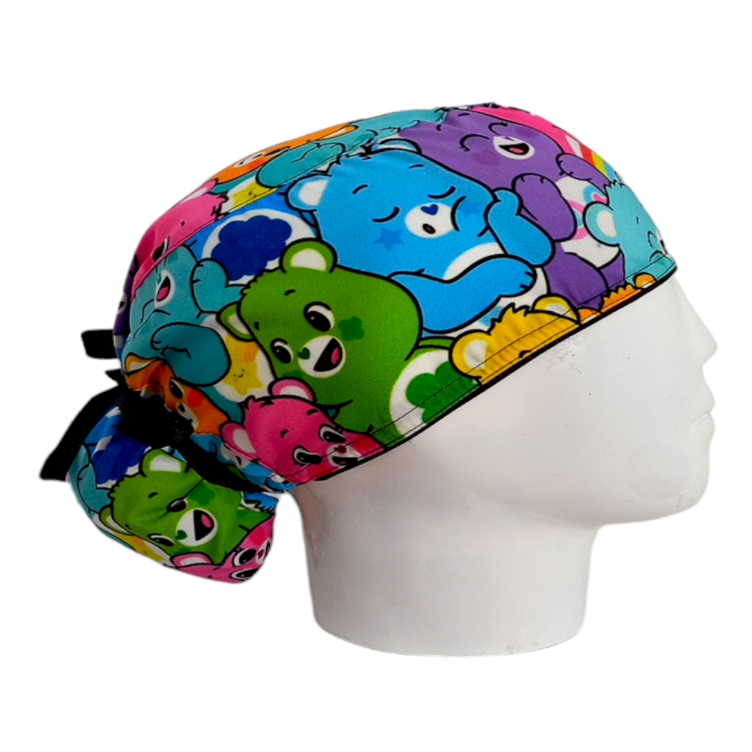 Gorro Quirúrgico Mujer y Portacarnet Ositos Cariñositos - gorro antifluido para mujer Doctools - foto 2