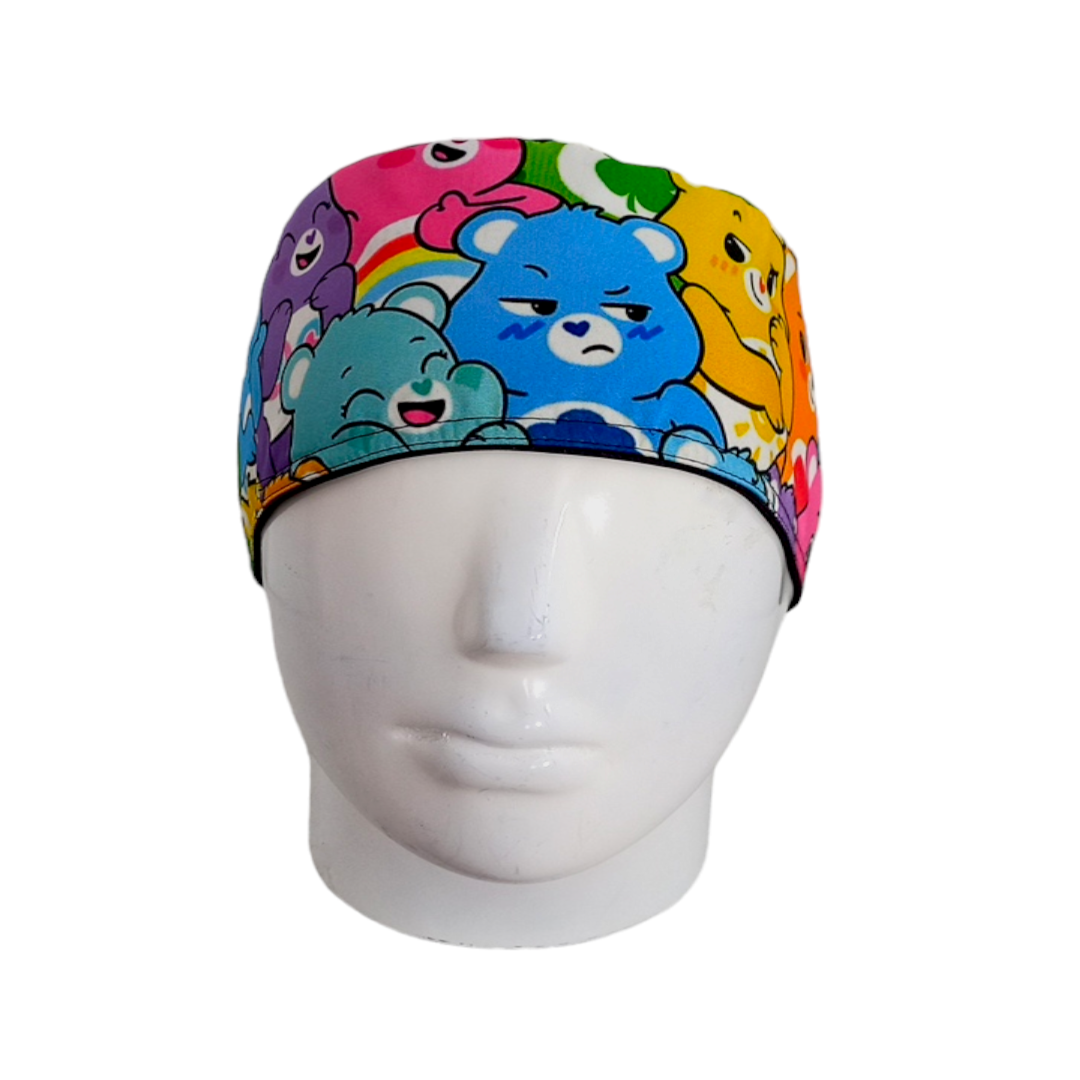 Gorro Quirúrgico Mujer y Portacarnet Ositos Cariñositos - gorro antifluido para mujer Doctools - foto 3