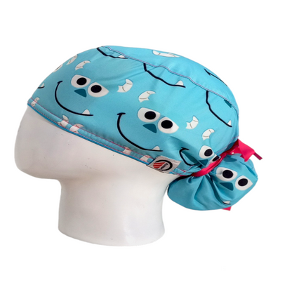Gorro Quirúrgico Mujer y Portacarnet Sullivan Monsters Inc - gorro antifluido para mujer Doctools - foto 1