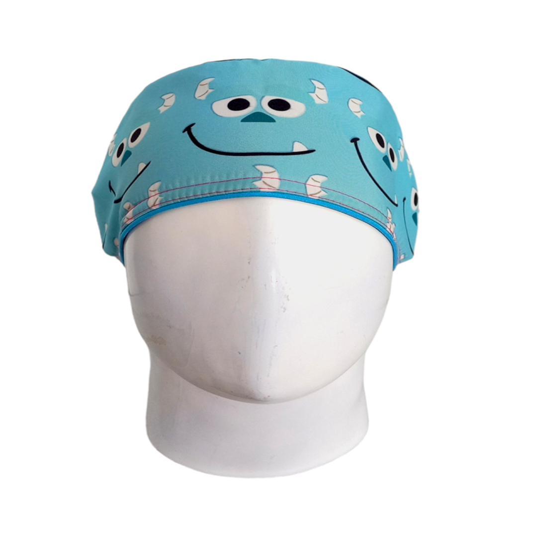 Gorro Quirúrgico Mujer y Portacarnet Sullivan Monsters Inc - gorro antifluido para mujer Doctools - foto 3