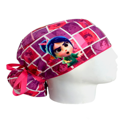 Gorro Quirúrgico Mujer y Portacarnet Vanellope - gorro antifluido para mujer Doctools - foto 2