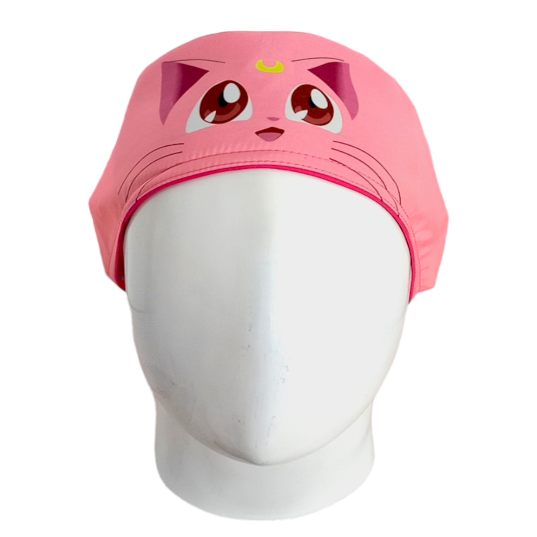 Gorro Quirúrgico Mujer y Portacarnet Luna Rosa - gorro antifluido para mujer Doctools - foto 3