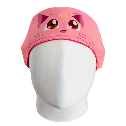 Gorro Quirúrgico Mujer y Portacarnet Luna Rosa - gorro antifluido para mujer Doctools - foto 3