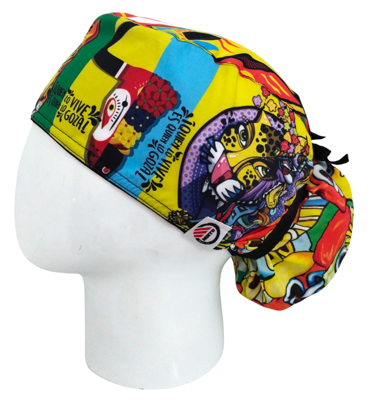 Gorro Quirúrgico Mujer y Portacarnet Máscaras de Carnaval - gorro antifluido para mujer Doctools - foto 1
