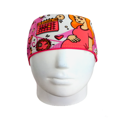 Gorro Quirúrgico Mujer y Portacarnet Maternidad - gorro antifluido para mujer Doctools - foto 3