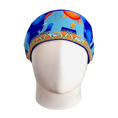 Gorro Quirúrgico Mujer y Portacarnet Elefante Hindú - gorro antifluido para mujer Doctools - foto 3