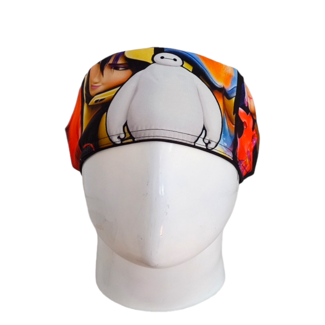 Gorro Quirúrgico Mujer y Portacarnet Baymax - gorro antifluido para mujer Doctools - foto 3