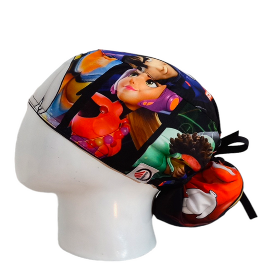 Gorro Quirúrgico Mujer y Portacarnet Baymax - gorro antifluido para mujer Doctools - foto 1