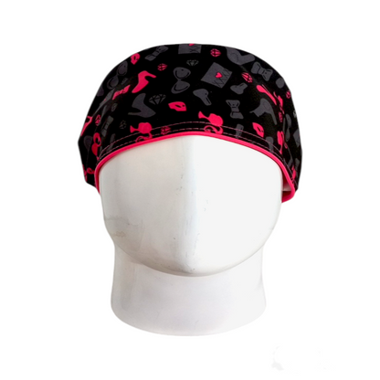 Gorro Quirúrgico Mujer y Portacarnet Style - gorro antifluido para mujer Doctools - foto 3