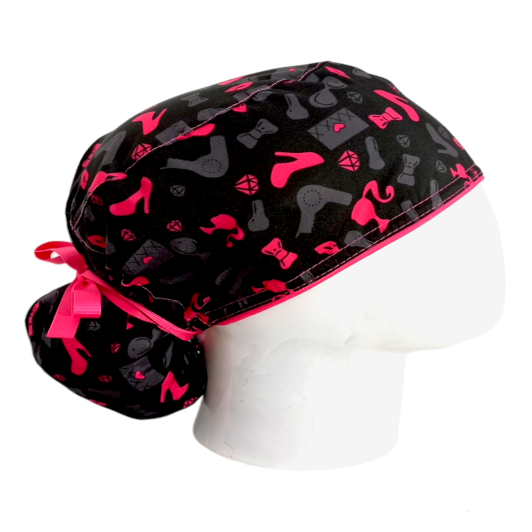 Gorro Quirúrgico Mujer y Portacarnet Style - gorro antifluido para mujer Doctools - foto 2