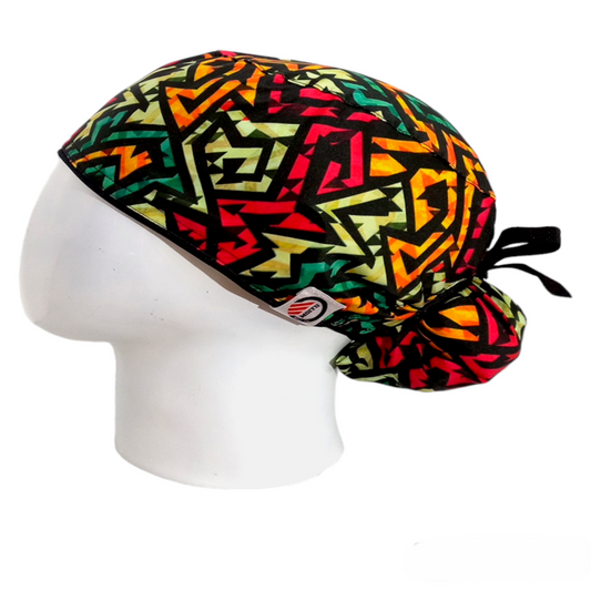 Gorro Quirúrgico Mujer y Portacarnet Sport Colors - gorro antifluido para mujer Doctools - foto 1
