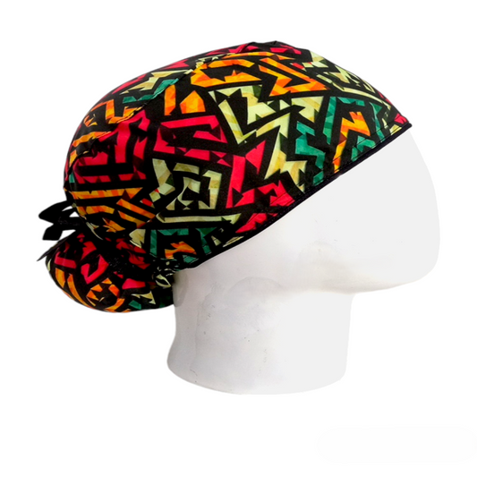 Gorro Quirúrgico Mujer y Portacarnet Sport Colors - gorro antifluido para mujer Doctools - foto 2
