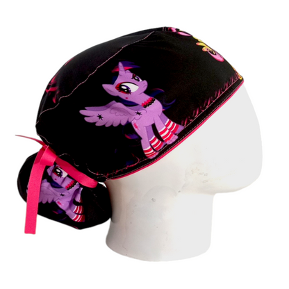 Gorro Quirúrgico Mujer y Portacarnet Mi Pequeño Pony - gorro antifluido para mujer Doctools - foto 2