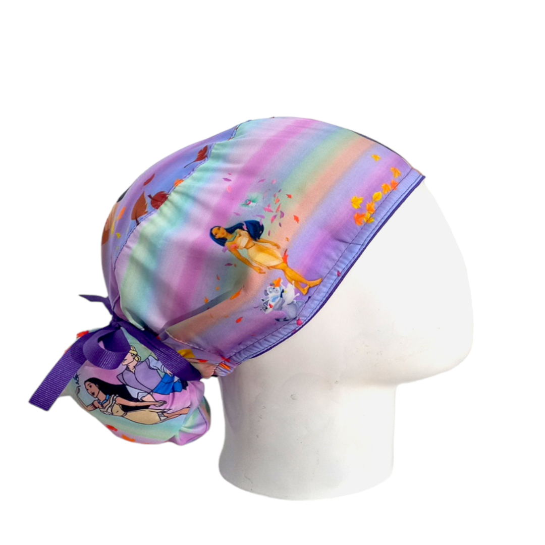 Gorro Quirúrgico Mujer y Portacarnet Pocahontas - gorro antifluido para mujer Doctools - foto 2