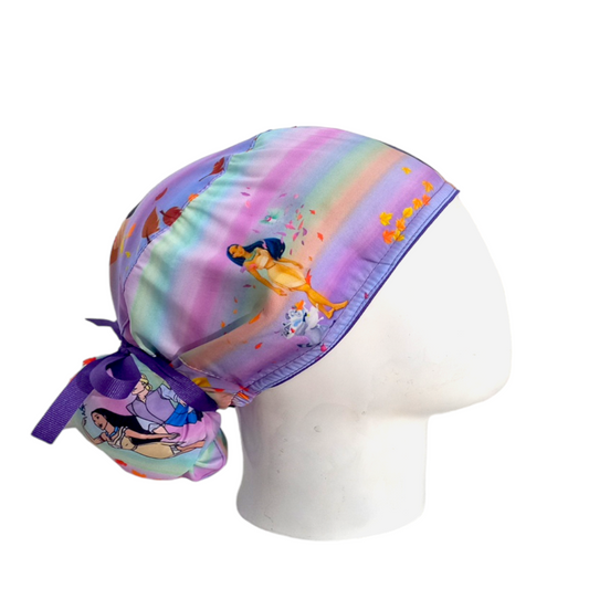 Gorro Quirúrgico Mujer y Portacarnet Pocahontas - gorro antifluido para mujer Doctools - foto 2