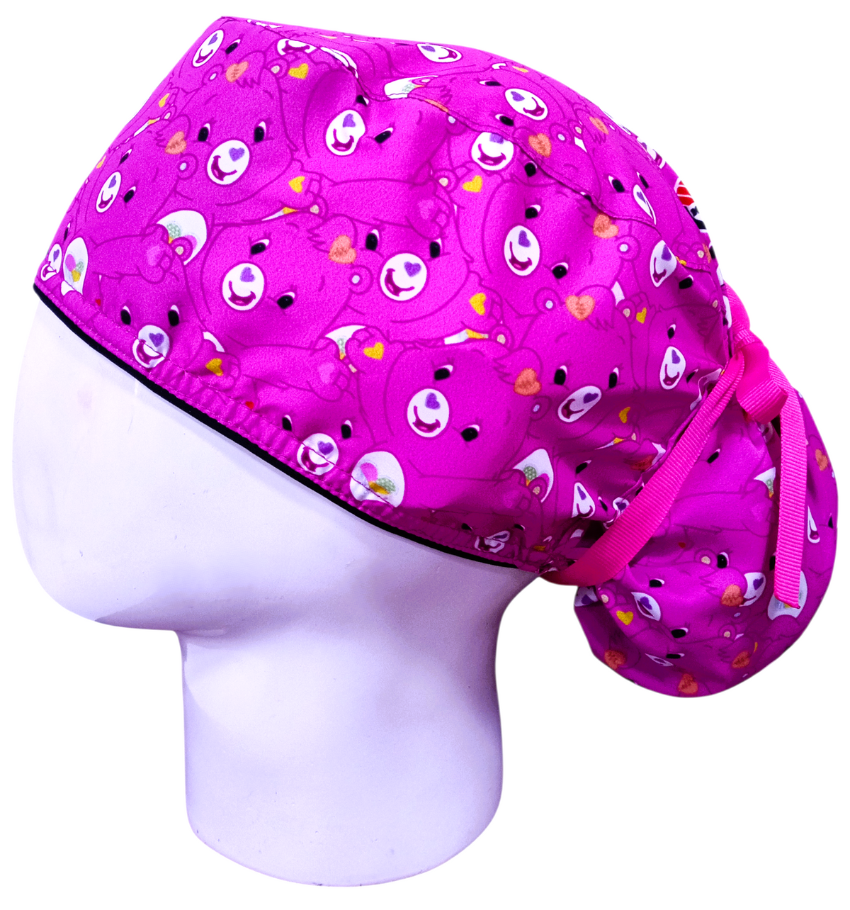 Gorro Quirúrgico Mujer y Portacarnet Amorosita Bears - gorro antifluido para mujer Doctools - foto 1