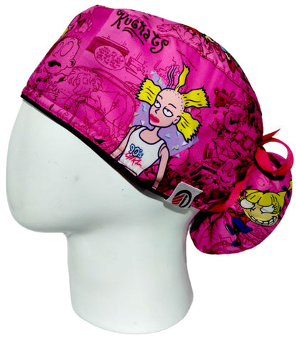 Gorro Quirúrgico Mujer y Portacarnet Angélica Rugrats - gorro antifluido para mujer Doctools - foto 1