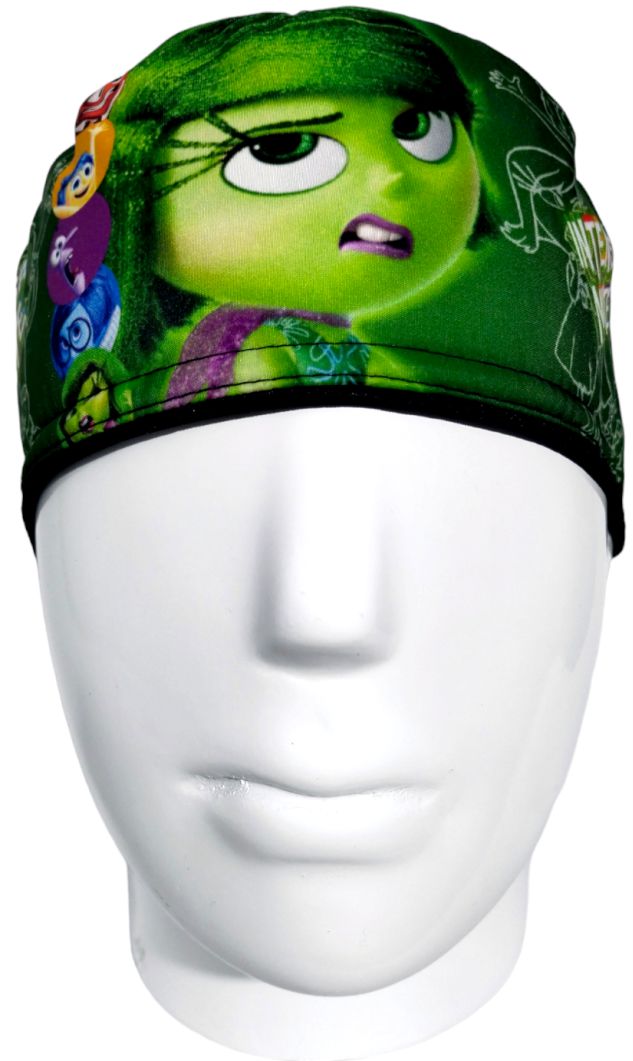 Gorro Quirúrgico Mujer y Portacarnet Asco Intensamente - gorro antifluido para mujer Doctools - foto 3