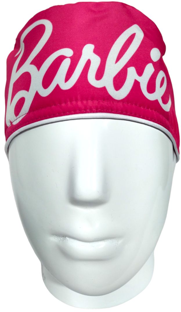 Gorro Quirúrgico Mujer y Portacarnet Barbie Fucsia - gorro antifluido para mujer Doctools - foto 3
